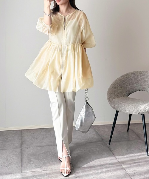 classicalelf 「classicalelf」 長袖チュニック MEDIUM アイボリー レディース - 画像 (5)