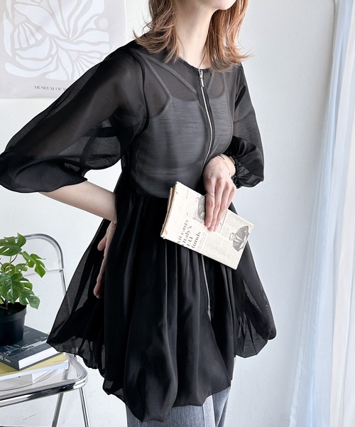 classicalelf 「classicalelf」 長袖チュニック MEDIUM アイボリー レディース - 画像 (7)