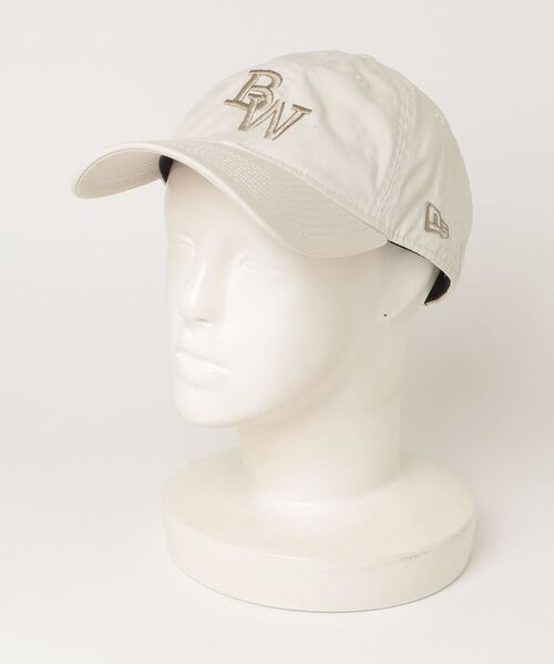 NEW ERA 「NEW ERA」 刺繍キャップ - ホワイト レディース
