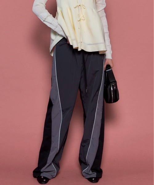 MAISON SPECIAL スウェットパンツ ジャージ Nylon Docking Jersey Pants/ナイロンドッキングジャージパンツ「MAISON SPECIAL/メゾ - 画像 (3)