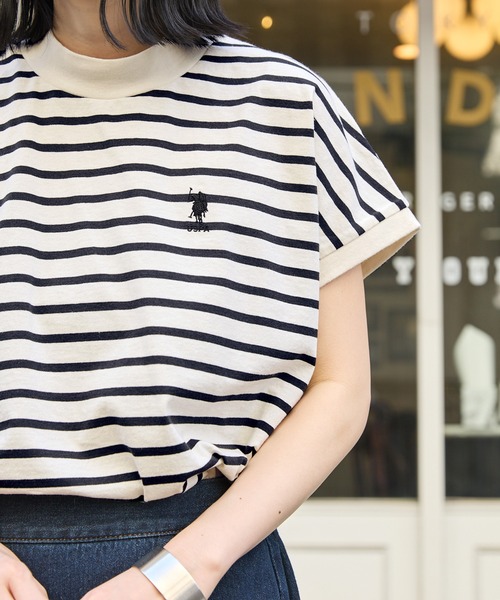 U.S. POLO ASSN. 「U.S. ASSN.」 半袖カットソー FREE ホワイト レディース - 画像 (2)