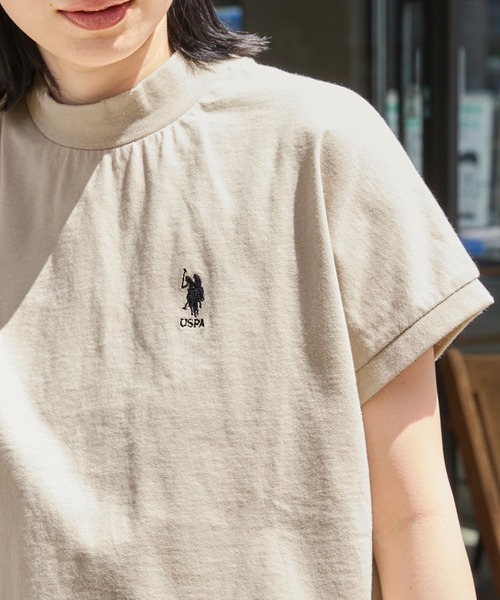 U.S. POLO ASSN. 「U.S. ASSN.」 半袖カットソー FREE ホワイト レディース - 画像 (3)