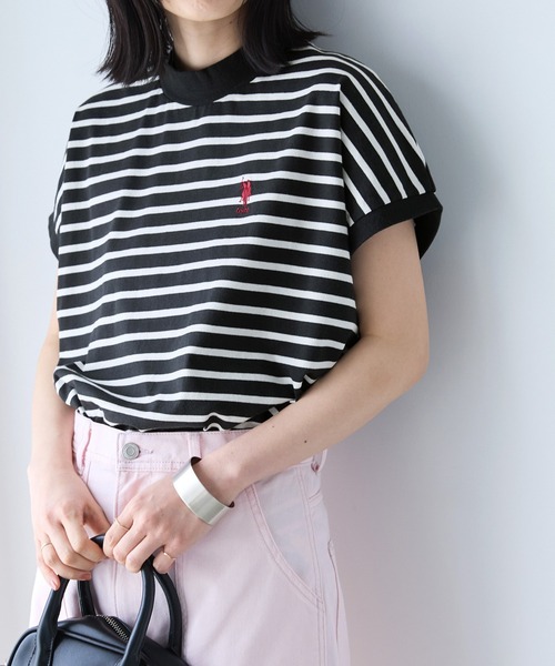 U.S. POLO ASSN. 「U.S. ASSN.」 半袖カットソー FREE ホワイト レディース - 画像 (4)