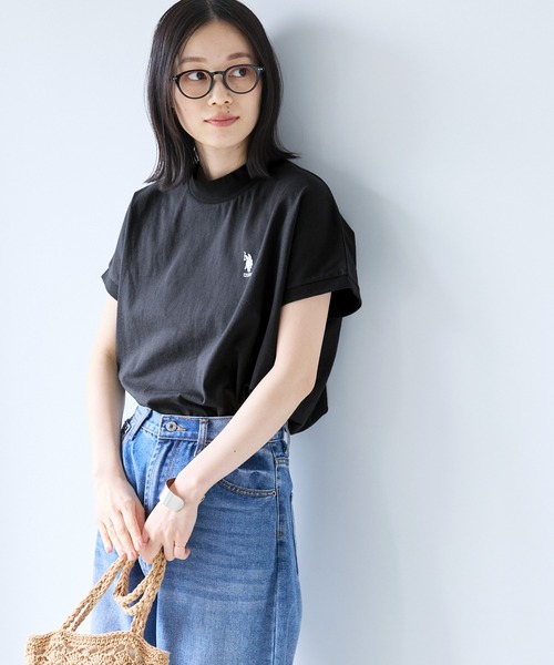 U.S. POLO ASSN. 「U.S. ASSN.」 半袖カットソー FREE ホワイト レディース - 画像 (8)