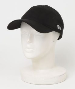 NEW ERA 「NEW ERA」 刺繍キャップ - ブラック レディース