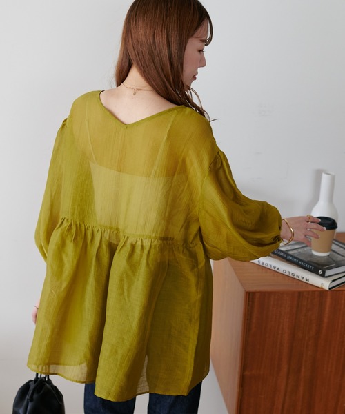 Discoat 「DISCOAT」 長袖ブラウス MEDIUM ブラック系その他 レディース - 画像 (3)