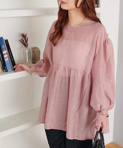 Discoat 「DISCOAT」 長袖ブラウス MEDIUM ブラック系その他 レディース - 画像 (7)