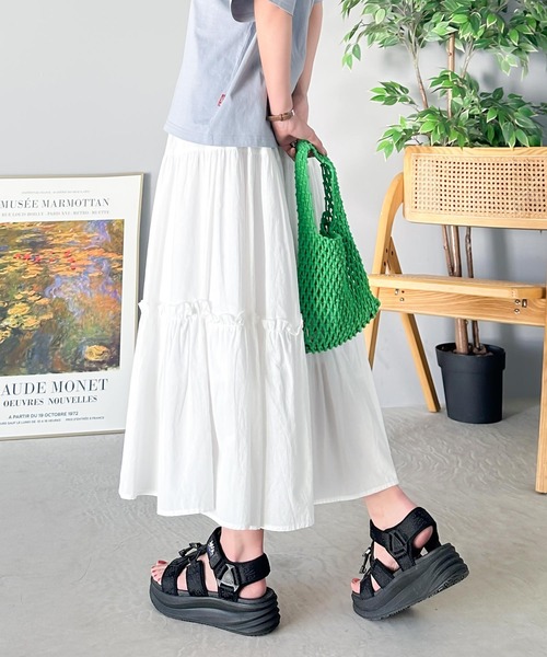 Java 「Java」 フラットサンダル 23.5cm ブラック レディース - 画像 (6)