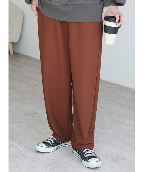 reca 「reca」 スラックス - テラコッタ レディース