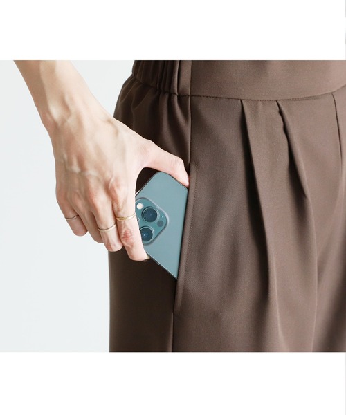 reca 「reca」 スラックス - テラコッタ レディース - 画像 (9)