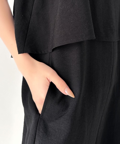 classicalelf 「classicalelf」 オーバーオール SMALL チャコール レディース - 画像 (5)