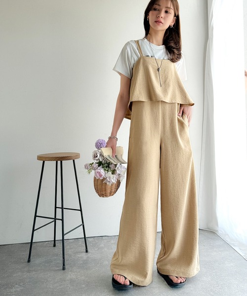 classicalelf 「classicalelf」 オーバーオール SMALL チャコール レディース - 画像 (7)