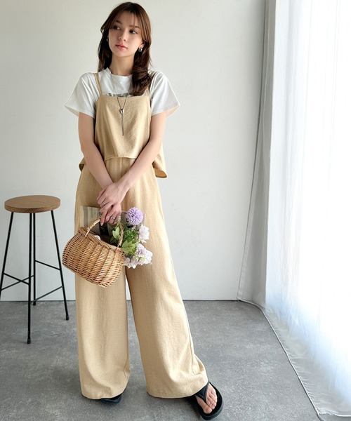 classicalelf 「classicalelf」 オーバーオール SMALL チャコール レディース - 画像 (9)