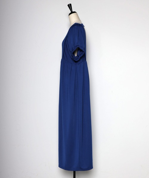 Bonjour Sagan 「Bonjour Sagan」 半袖ワンピース FREE ブルー レディース - 画像 (4)