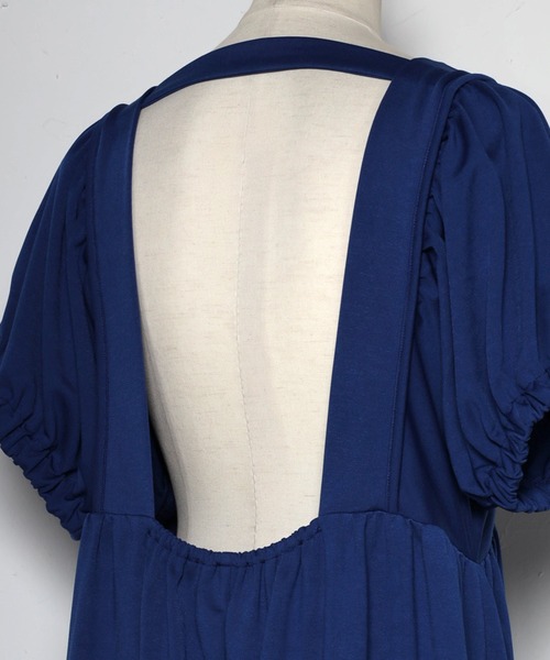 Bonjour Sagan 「Bonjour Sagan」 半袖ワンピース FREE ブルー レディース - 画像 (8)