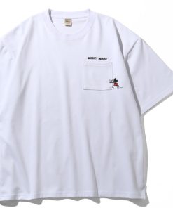 Disney 「Disney」 半袖Tシャツ LL ホワイト メンズ