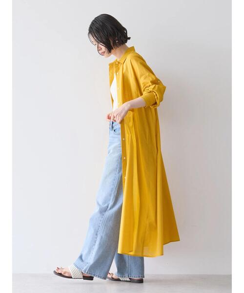 AMERICAN HOLIC 「AMERICAN HOLIC」 シャツワンピース L オレンジ レディース - 画像 (9)