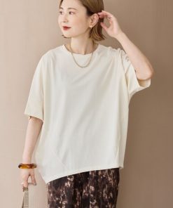 AMERICAN HOLIC tシャツ 接触冷感前後ニュアンスプルオーバー レディース