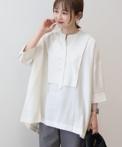 AMERICAN HOLIC 「AMERICAN HOLIC」 半袖チュニック M アイボリー レディース