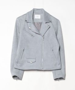 Discoat 「DISCOAT」 ライダースジャケット LARGE ブルー レディース