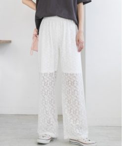 ad thie 「ad thie」 イージーパンツ FREE オフホワイト レディース