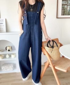 Java 「Java」 オーバーオール MEDIUM ワンウォッシュ レディース