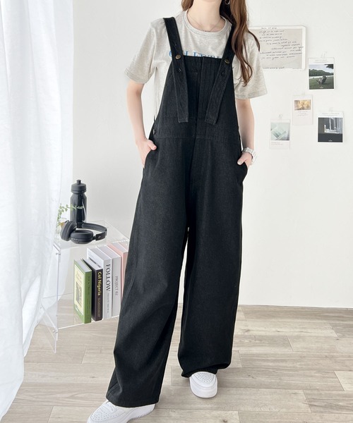Java 「Java」 オーバーオール MEDIUM ワンウォッシュ レディース - 画像 (8)