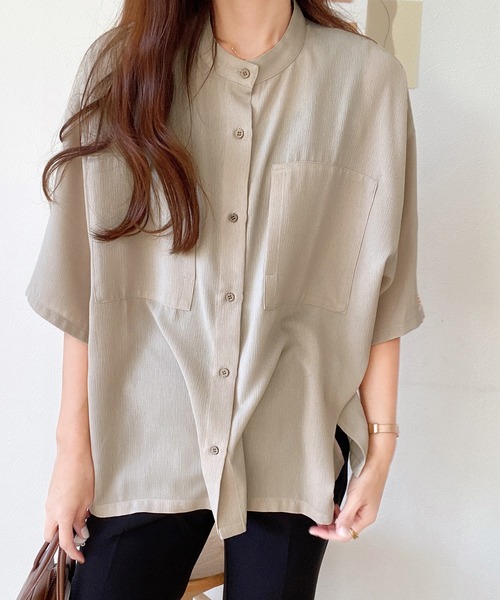 Java 「Java」 半袖ブラウス MEDIUM イエロー レディース - 画像 (5)