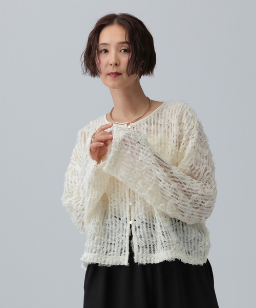 LEPSIM カーディガン ニュアンス柄カーディガン 582432 レディース - 画像 (5)