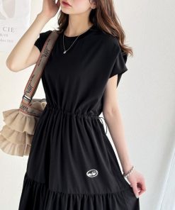 Java 「Java」 ノースリーブワンピース MEDIUM ブラック レディース