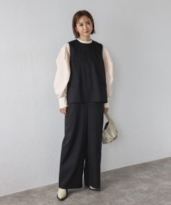 Bonjour Sagan 「Bonjour Sagan」 セットアップ FREE ブラック レディース