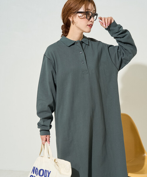 FREAK'S STORE ワンピース 限定展開 襟付き ポロ - 画像 (4)