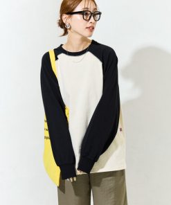 FREAK'S STORE tシャツ 限定展開　USA コットン ラグラン ロングスリーブ Tシャツ レディース