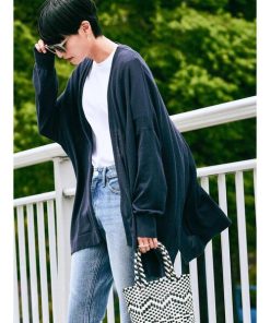 AMERICAN HOLIC 「AMERICAN HOLIC」 カーディガン FREE ネイビー レディース