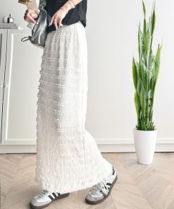 classicalelf 「classicalelf」 タイトスカート LARGE アイボリー レディース