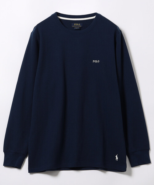 FREAK'S STORE tシャツ 限定展開 POLO RALPH LAUREN/ポロラルフローレン Waffle Crew Neck L/S / RM8-C001 メンズ - 画像 (4)
