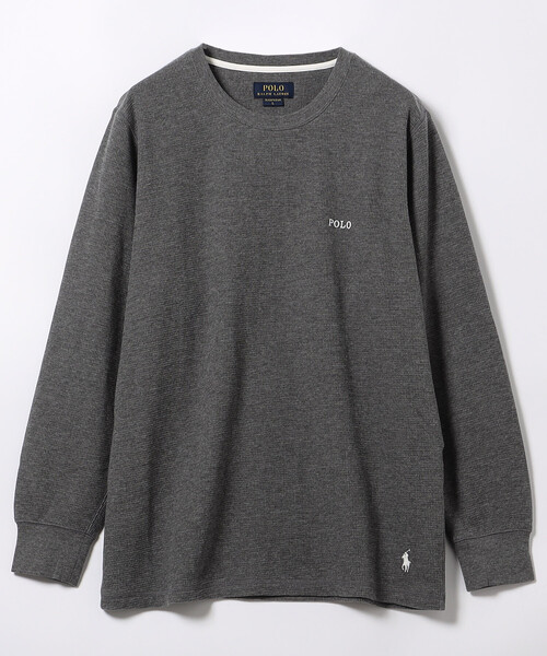 FREAK'S STORE tシャツ 限定展開 POLO RALPH LAUREN/ポロラルフローレン Waffle Crew Neck L/S / RM8-C001 メンズ - 画像 (3)