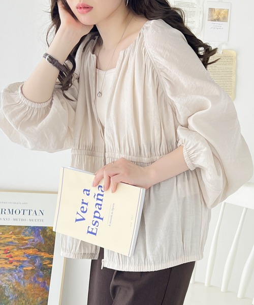 classicalelf 「classicalelf」 長袖ブラウス SMALL ブラック レディース - 画像 (3)