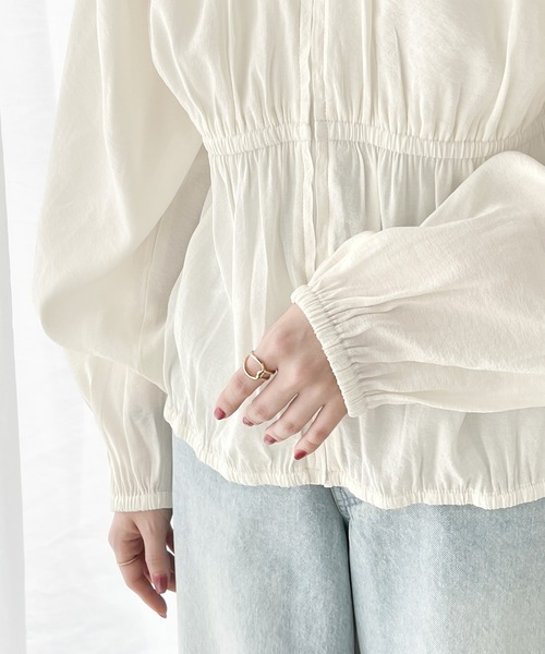 classicalelf 「classicalelf」 長袖ブラウス SMALL ブラック レディース - 画像 (7)