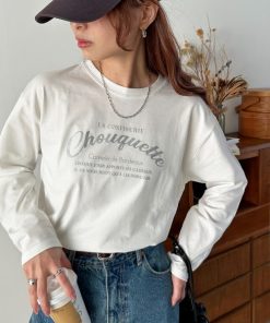 Discoat 「DISCOAT」 長袖カットソー FREE ホワイト系その他2 レディース