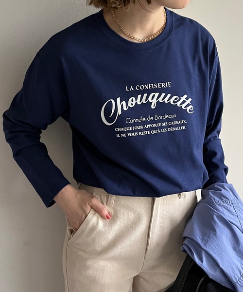 Discoat 「DISCOAT」 長袖カットソー FREE ホワイト系その他2 レディース - 画像 (3)