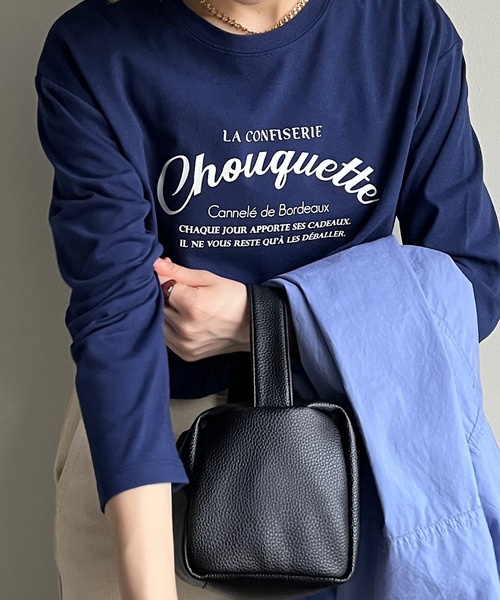 Discoat 「DISCOAT」 長袖カットソー FREE ホワイト系その他2 レディース - 画像 (4)