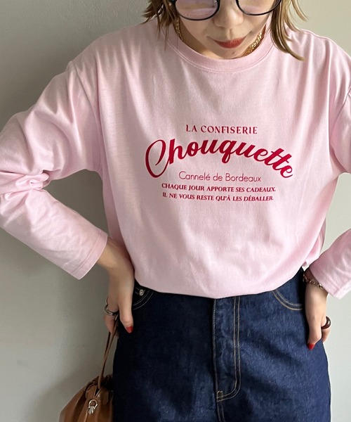 Discoat 「DISCOAT」 長袖カットソー FREE ホワイト系その他2 レディース - 画像 (9)