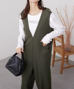 CIAOPANIC TYPY 「CIAOPANIC TYPY」 オーバーオール ONE SIZE カーキ レディース