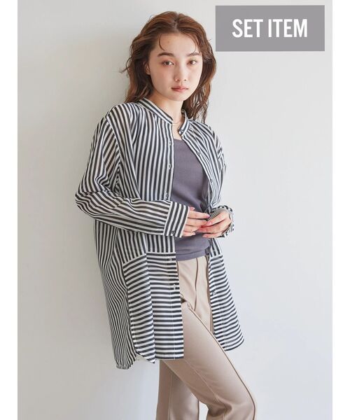 AMERICAN HOLIC 「AMERICAN HOLIC」 長袖ブラウス M ベージュ系その他2 レディース - 画像 (4)