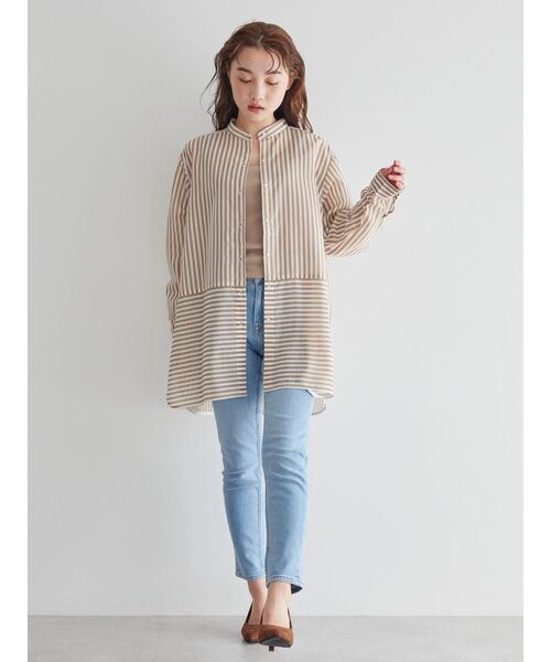 AMERICAN HOLIC 「AMERICAN HOLIC」 長袖ブラウス M ベージュ系その他2 レディース - 画像 (6)