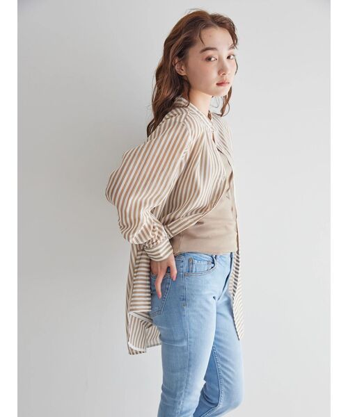 AMERICAN HOLIC 「AMERICAN HOLIC」 長袖ブラウス M ベージュ系その他2 レディース - 画像 (7)