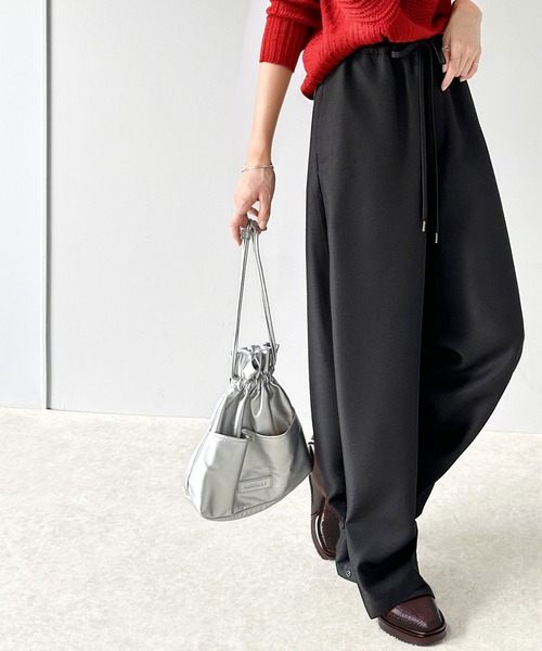 Java 「Java」 スラックス LARGE ブラック レディース