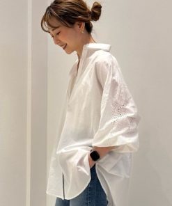 AMERICAN HOLIC 「AMERICAN HOLIC」 長袖ブラウス M オフホワイト レディース