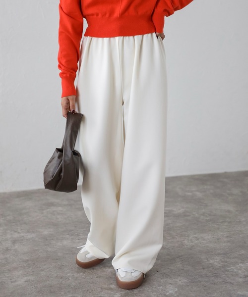 Bonjour Sagan 「Bonjour Sagan」 イージーパンツ FREE ネイビー レディース - 画像 (2)